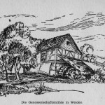 Genossenschaftsmühle in Weiden. Gebaut 1856